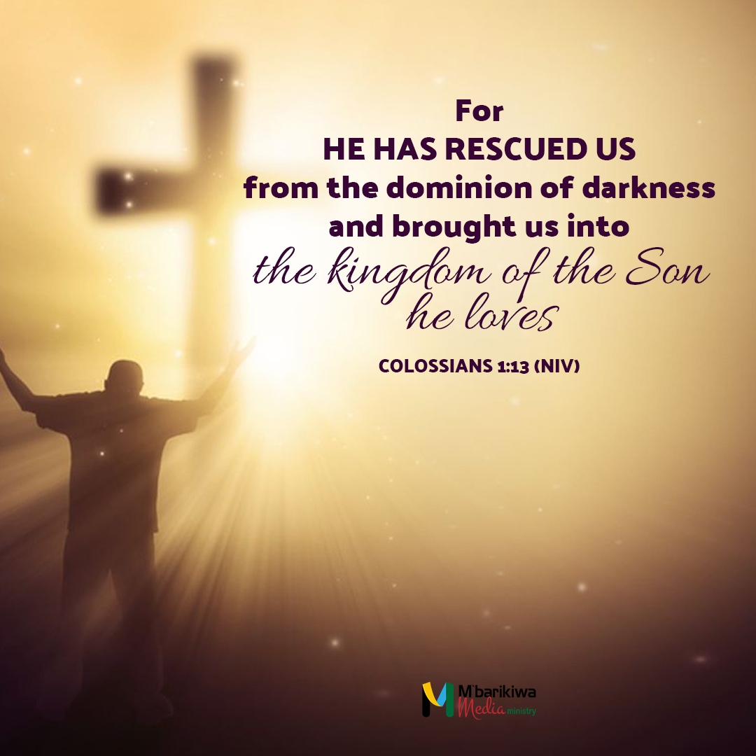 Colossians 1:13 (NIV)
