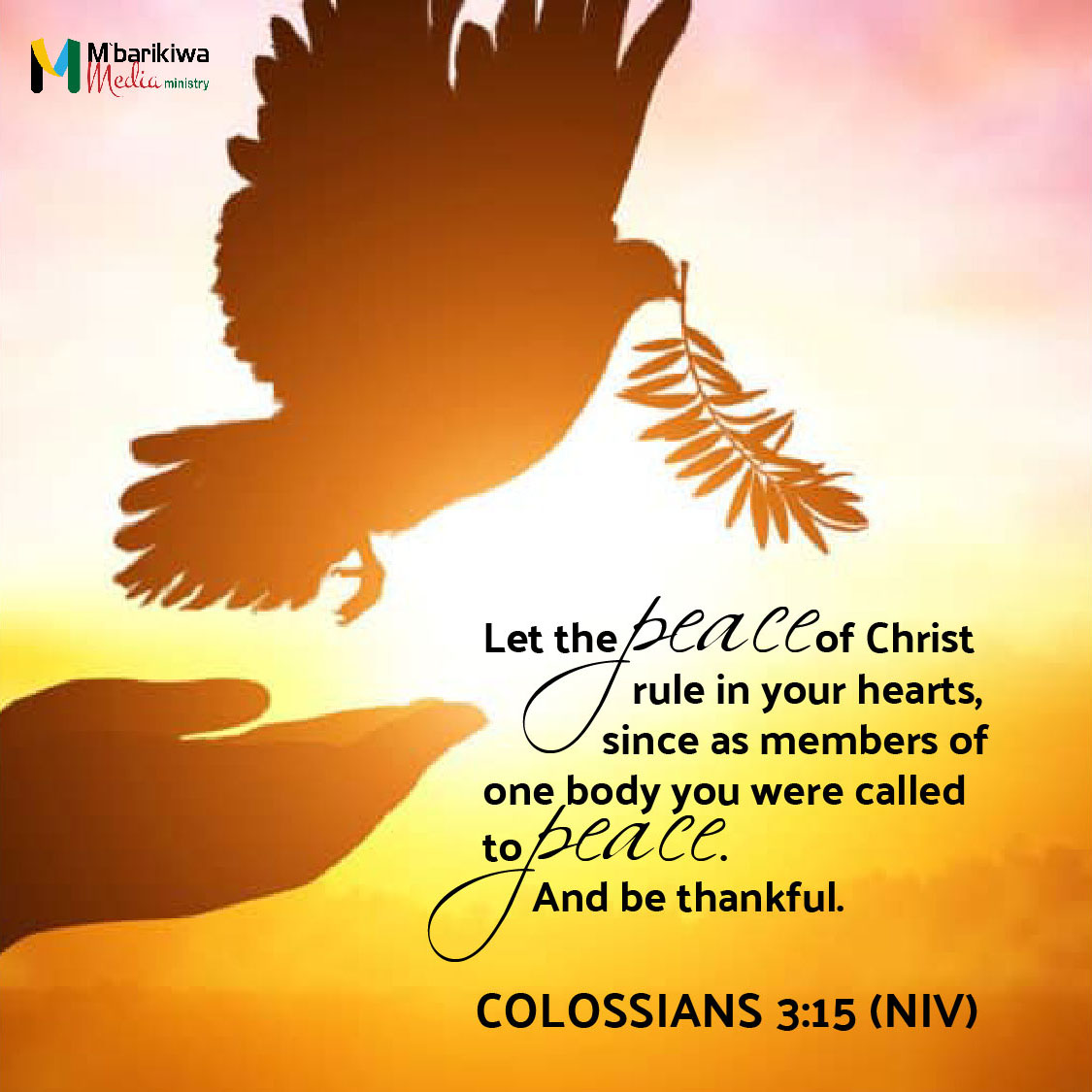 Colossians 3:15 (NIV)