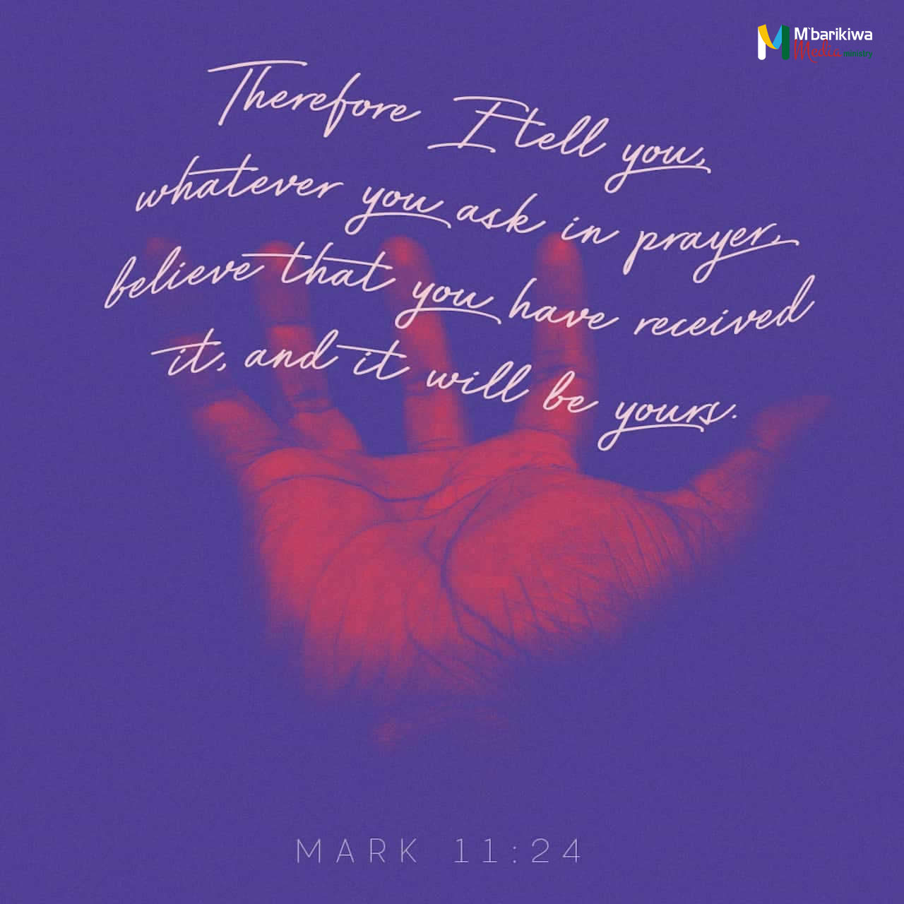 Mark 11:24 (NIV)